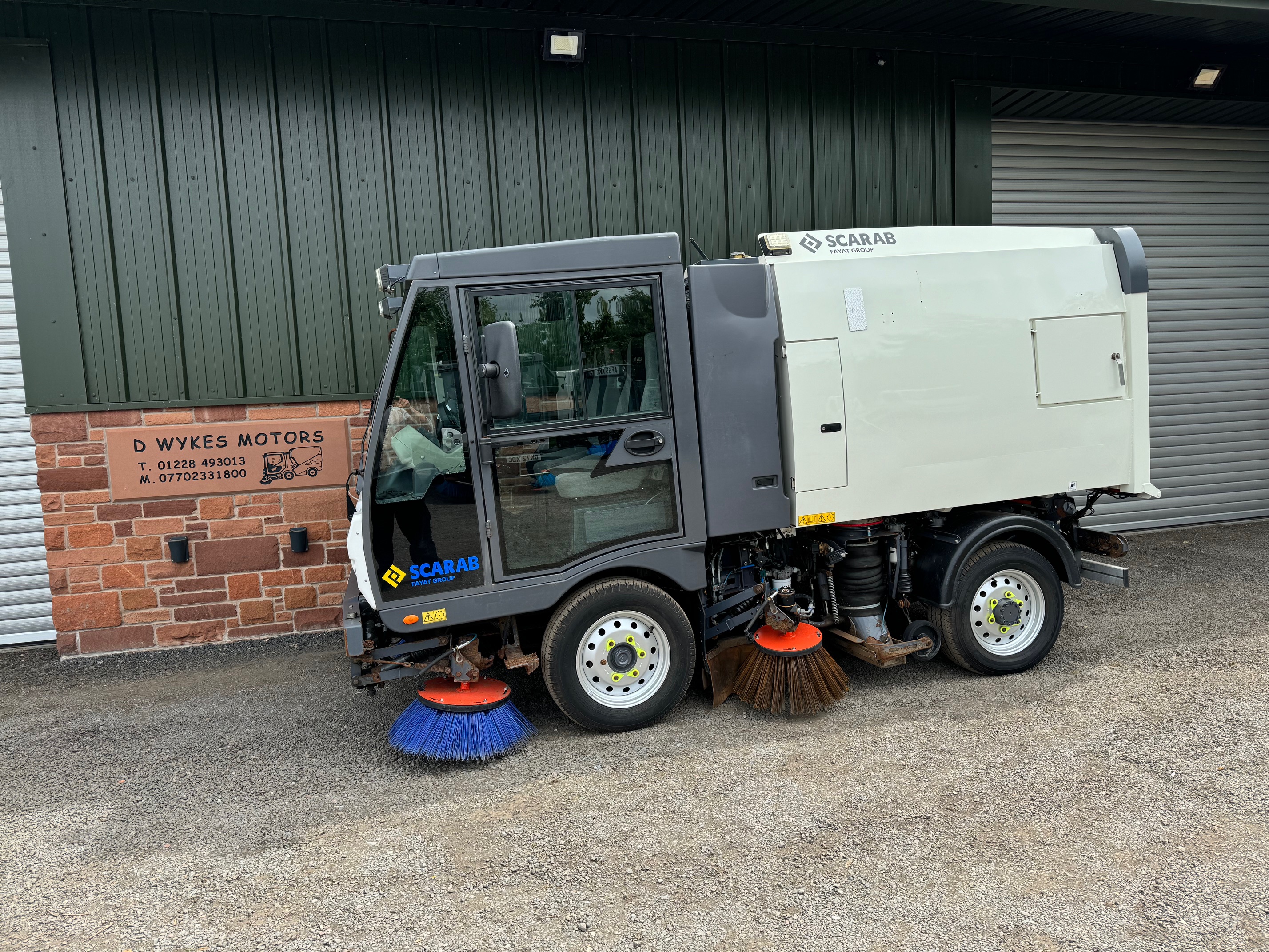 Scarab M25H road sweeper / Scarab minor 2018