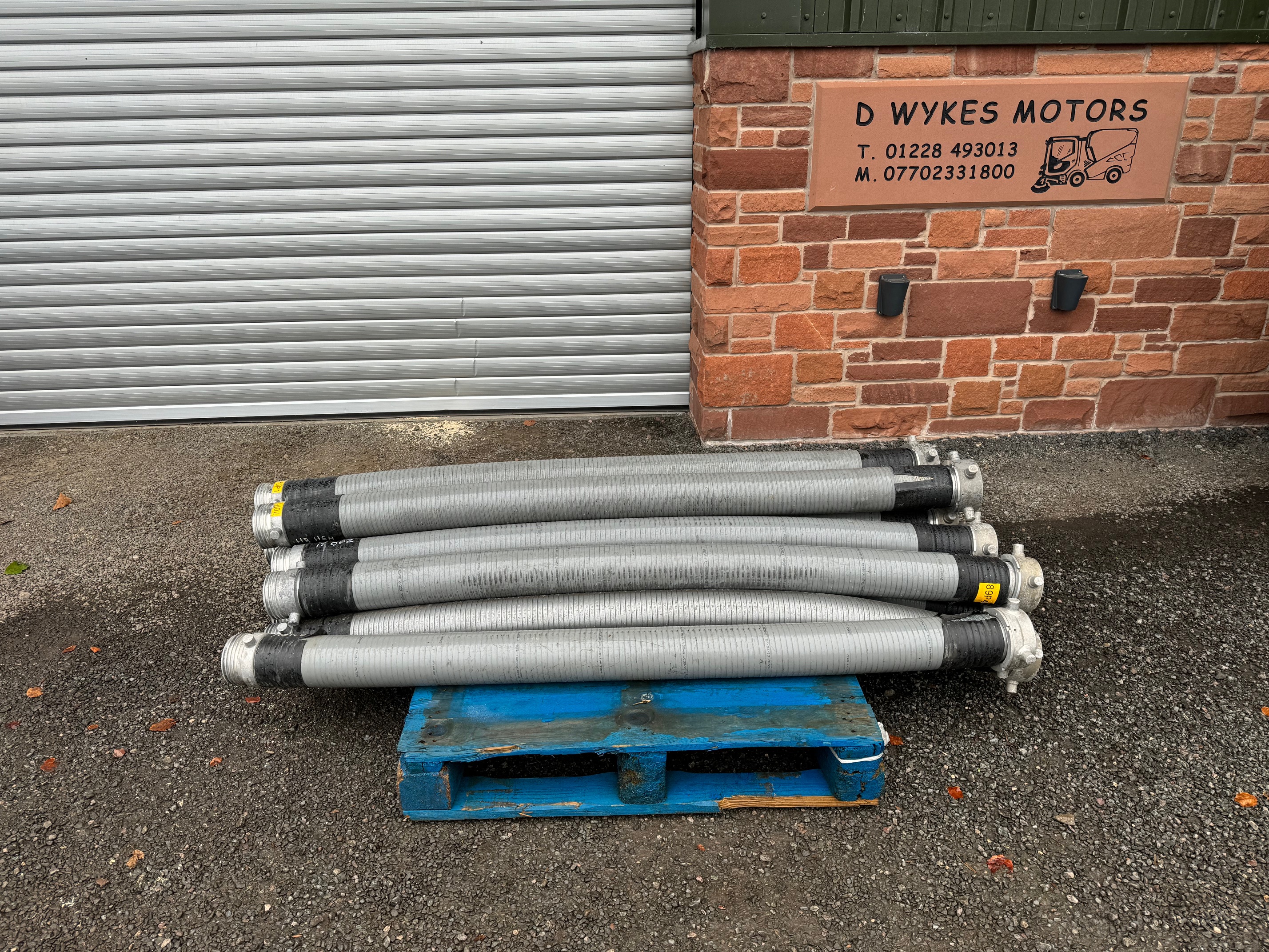 Godiva fire pump suction hose - Angus pump / 12 available